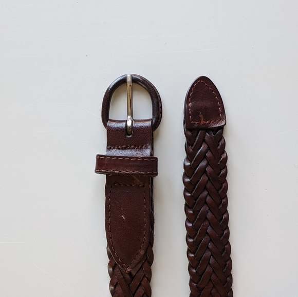 Sold - VINTAGE Leather Belt - Picture 2 of 3
